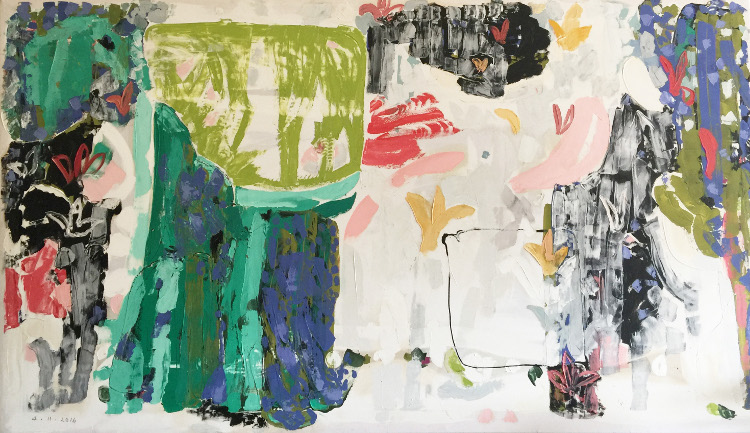 Summers soft, oil on canvas, 2016