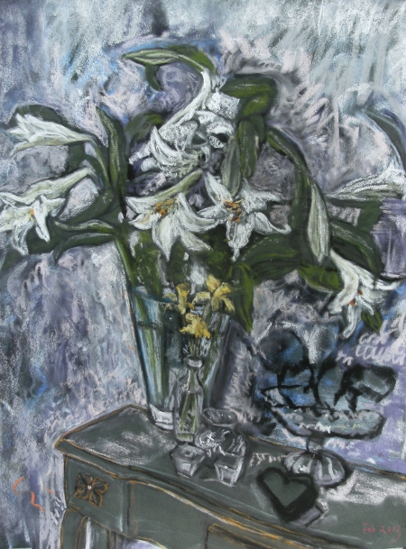 Untitled, Pastel on Paper, Woodbridge 2013 by Chistopher Good